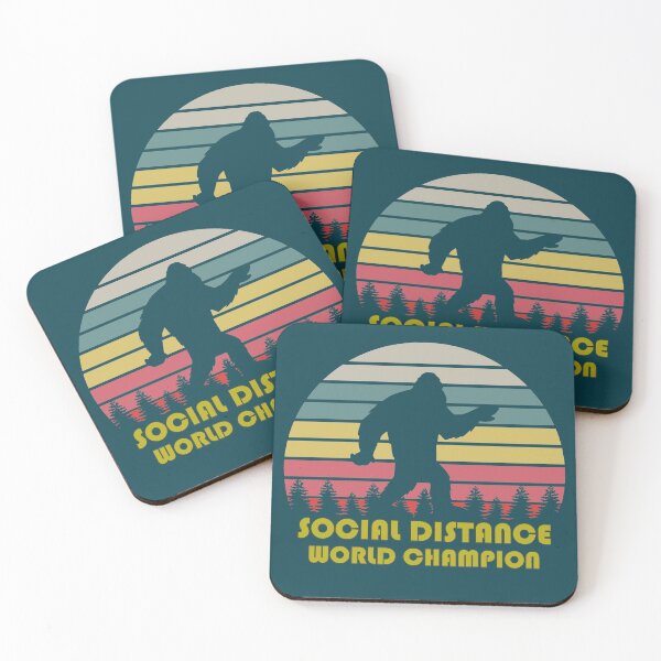 Item preview, Bigfoot Social Distance World Champion designed and sold by HappySchnapper.