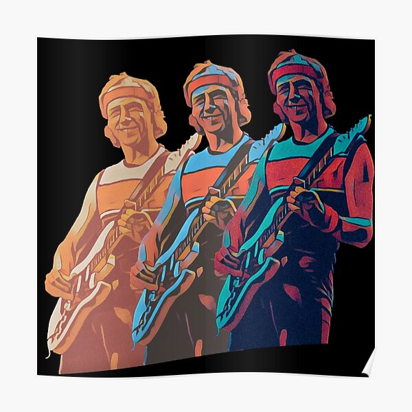 Mark Trio Dire Straits Poster