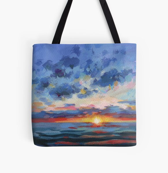 Sunset All Over Print Tote Bag