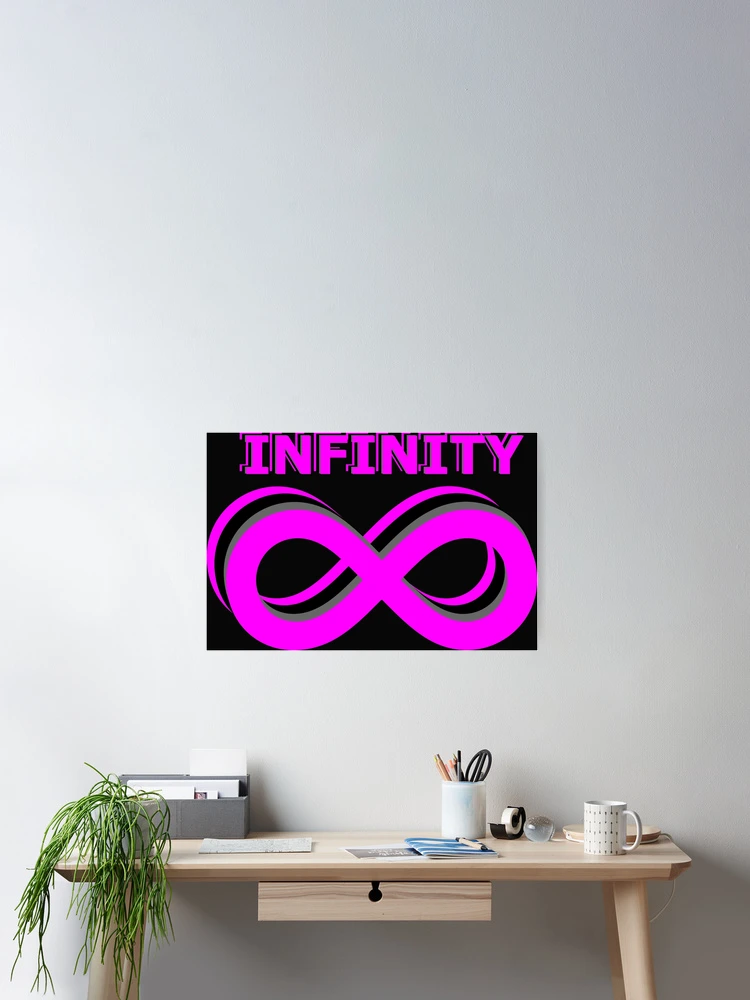 Thumbnail 2 of 3, Poster, Infinity Sign designed and sold by Type-Design.