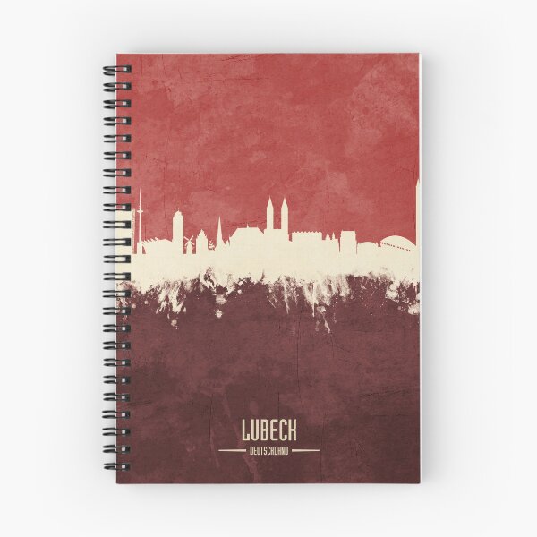 Item preview, Lubeck Germany Skyline designed and sold by ArtPrints.