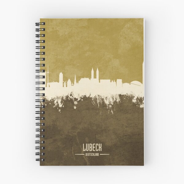 Item preview, Lubeck Germany Skyline designed and sold by ArtPrints.