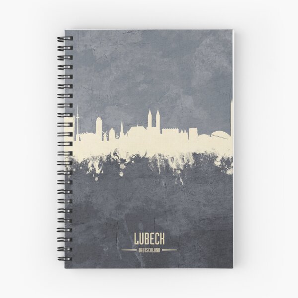 Item preview, Lubeck Germany Skyline designed and sold by ArtPrints.
