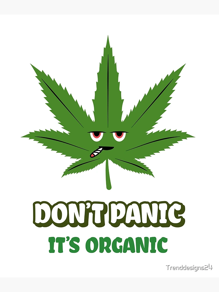 Don't panic, it's organic! Tote bag – Ganja Junction