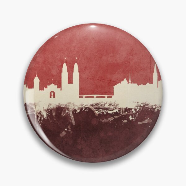 Item preview, Zurich Switzerland Skyline designed and sold by ArtPrints.