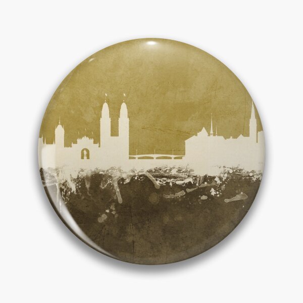 Item preview, Zurich Switzerland Skyline designed and sold by ArtPrints.