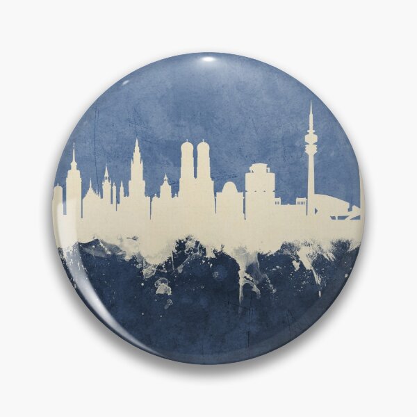 Item preview, Munich Germany Skyline designed and sold by ArtPrints.