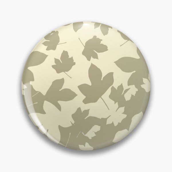 Item preview, Envelop leaves decor. olive-green. offwhite. designed and sold by PrintedDreams.