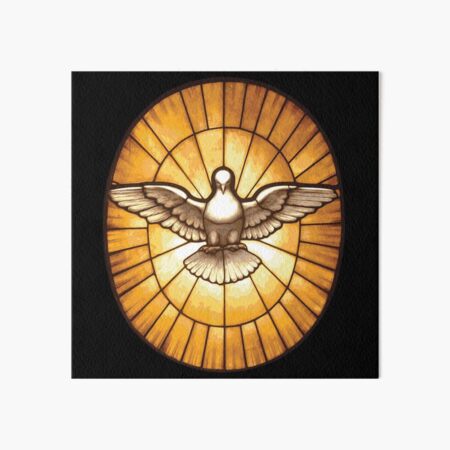Holy Spirit Dove from St. Peter's Basilica Art Board Print