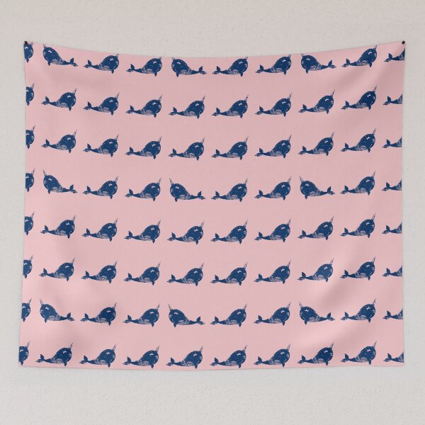 Item preview, Blush Narwhals designed and sold by Inesa.