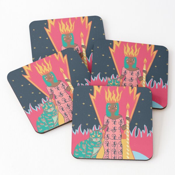 Item preview, Queen of Wands designed and sold by abbeyrosete.