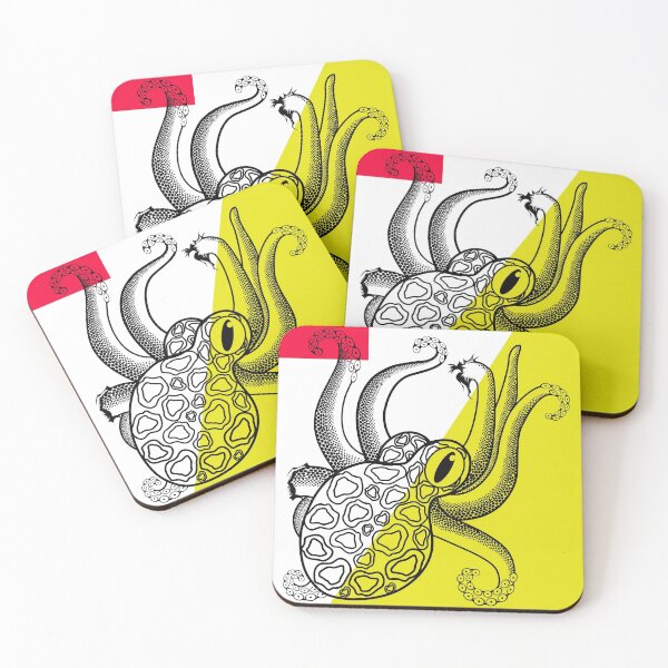 Item preview, Crazy Octopus Attack / B&W designed and sold by johnbello.