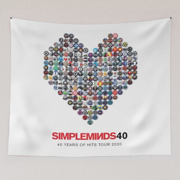 Item preview, Minds 40 Years of Hits American Tour 2020 designed and sold by Donnaowlek.