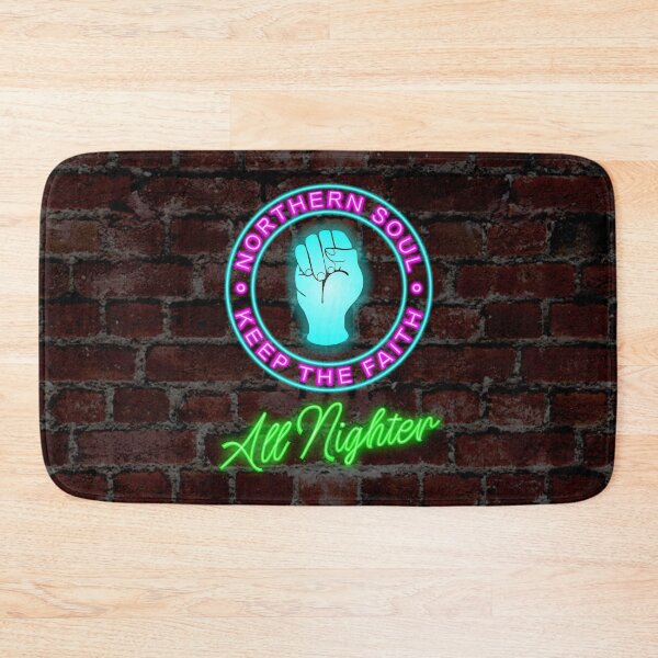 Item preview, Northern Soul Keep the Faith neon sign designed and sold by BigTime.