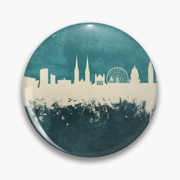 Item preview, Belfast Northern Ireland Skyline designed and sold by ArtPrints.