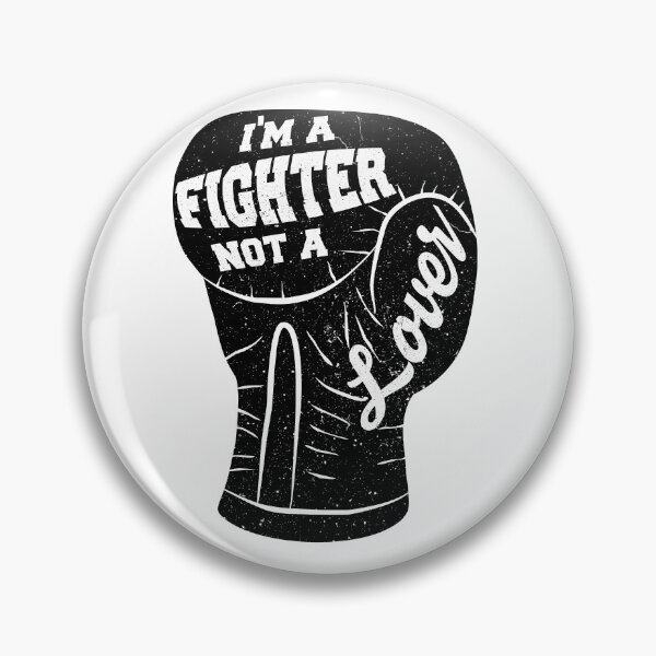 Item preview, I Am A Fighter Not A Lover - Black designed and sold by Leanne Simpson.