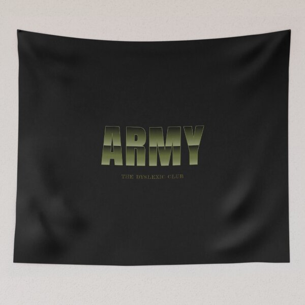 Item preview, Dyslexic club     Army designed and sold by domdjs4239.