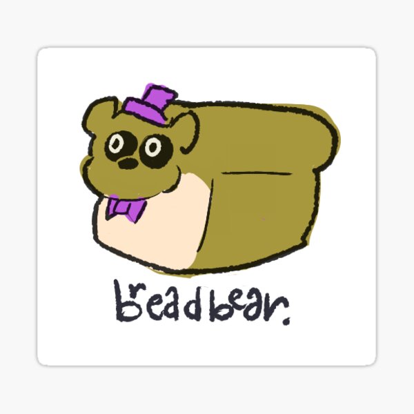 breadbear Sticker