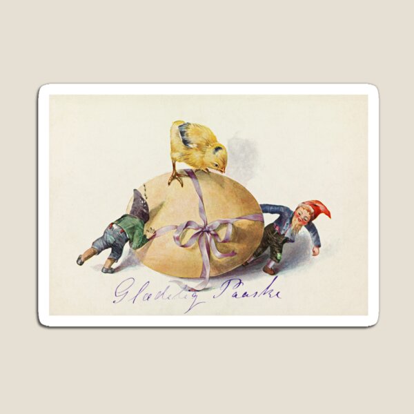 Item preview, Vintage Danish Easter Greetings Card 239 designed and sold by stickart-marek.