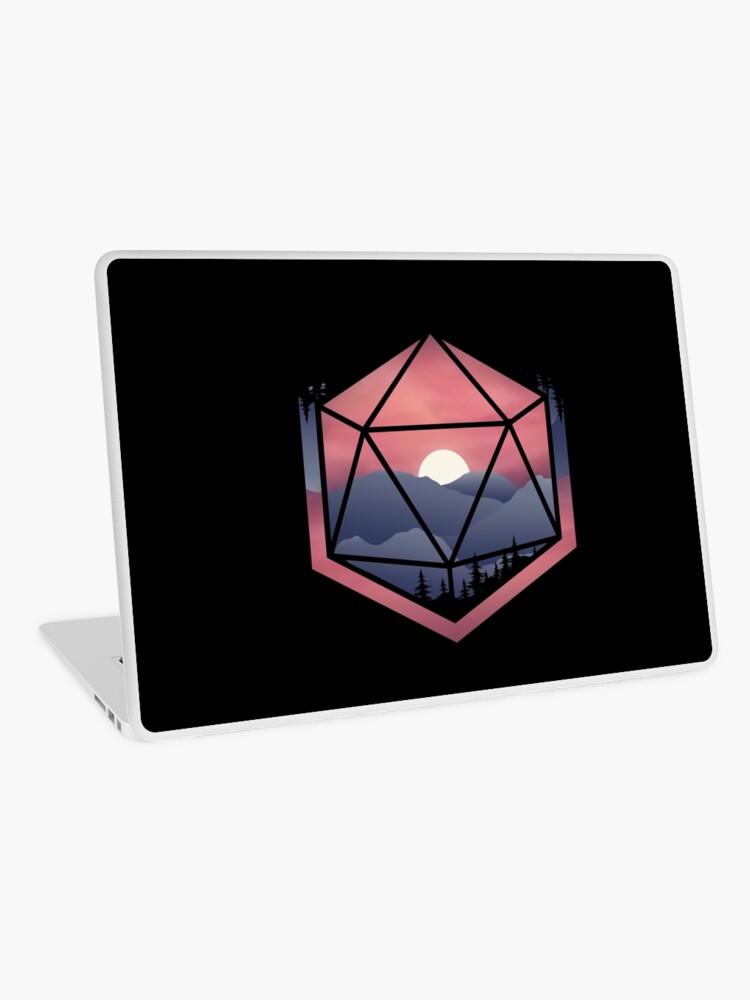 Mountain d20 - DnD Dungeons & Dragons D&D Laptop Skin for Sale by  Glassstaff