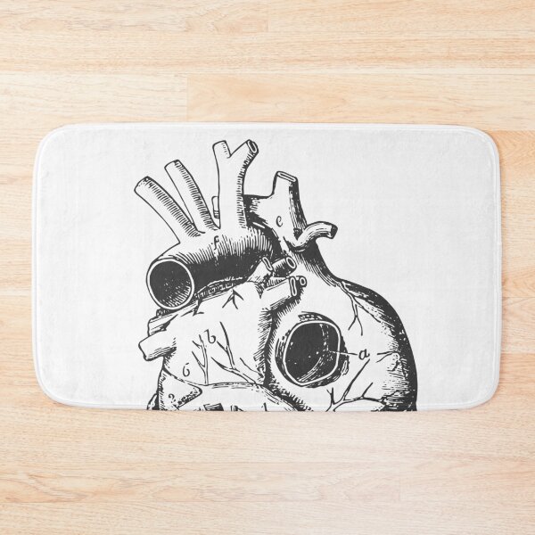 Item preview, Anatomical Heart • Large Print • Goth Art designed and sold by Rike Mayer.
