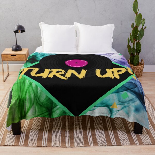 Item preview, Turn up dj record Design - Mist smoke vibes design designed and sold by onjcdesign.