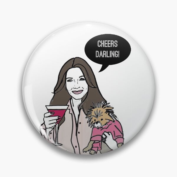 Item preview, Cheers Darling designed and sold by Katsillustration.
