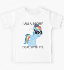 Rainbow Dash Brony Kinder T-Shirt