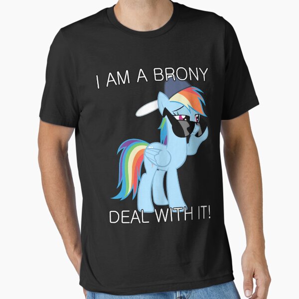 Item preview, Rainbow Dash Brony designed and sold by Kuzcorish.
