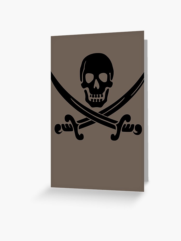 Pirate Flag Skull and Crossed Swords by Chillee Wilson Sticker for Sale by  ChilleeWilson