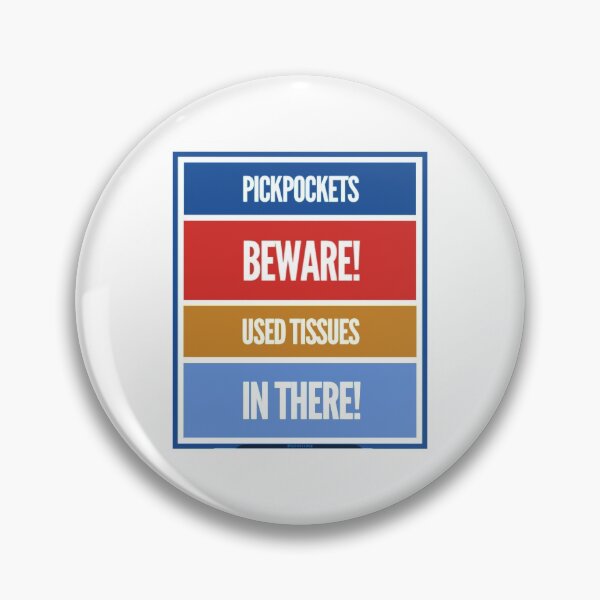 Item preview, Pickpockets Beware! designed and sold by weavernap.