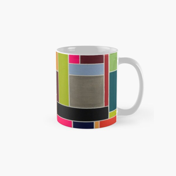 Marlondriaan colourful square - Kizd Classic Mug