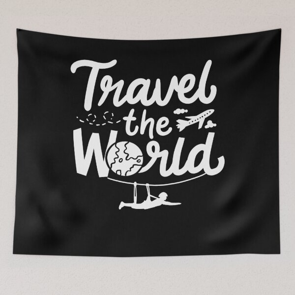 Item preview, Traveling World Travel designed and sold by 4tomic.
