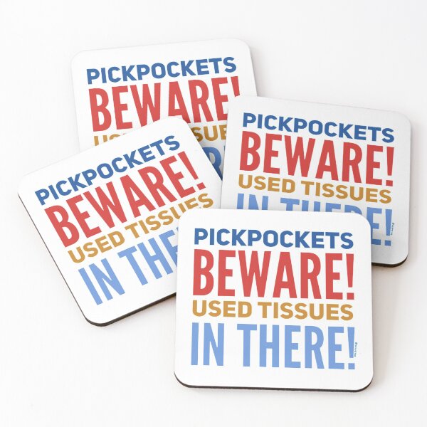 Item preview, Beware Used Tissues! designed and sold by weavernap.