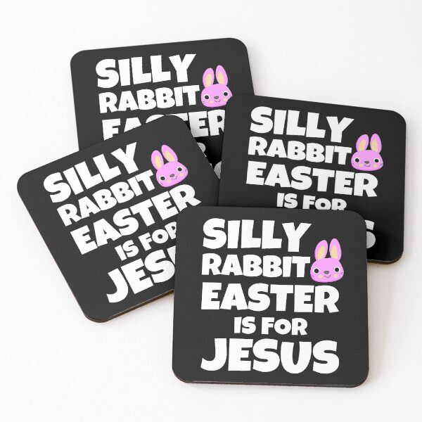 Item preview, Silly Rabbit Easter is for Jesus Christian Kid Religious designed and sold by DIGITALENT.