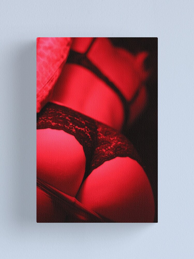 Love for Thursday Red Panties Stock Image - Image of print, light