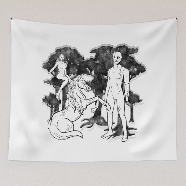 Item preview, White Figures (Nightmare) designed and sold by Wolfenmond.