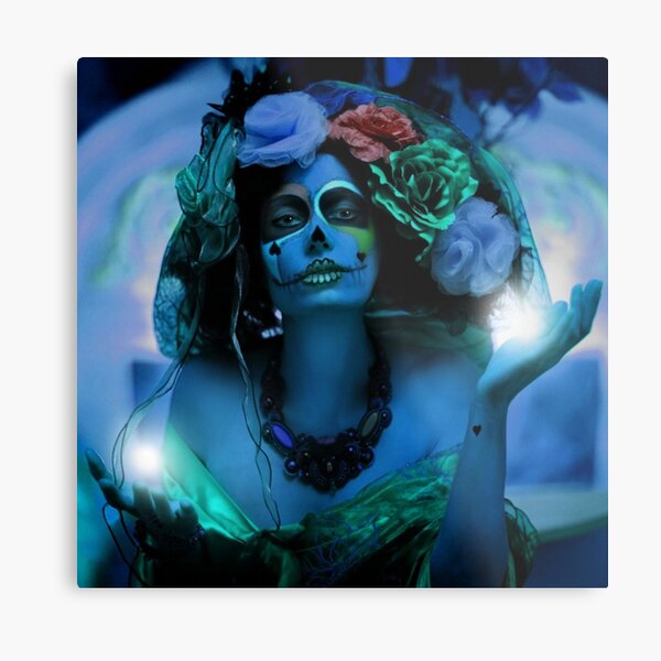 LA CATRINA Metallbild