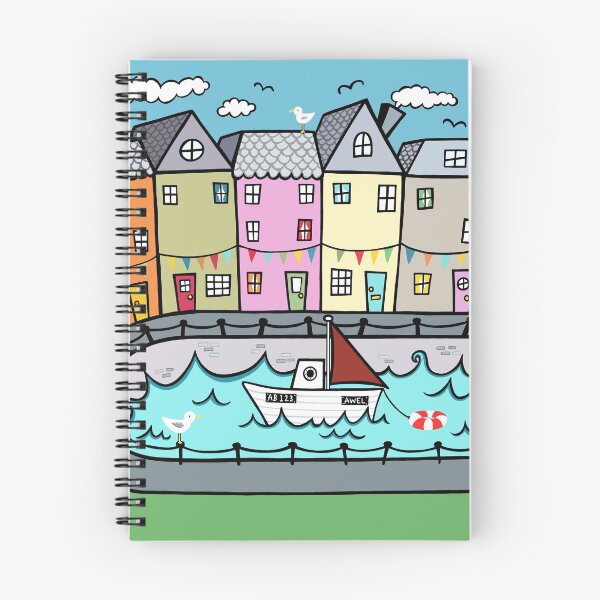 Item preview, Seaside Harbour Pattern 2 designed and sold by Helen McCartney Designs.