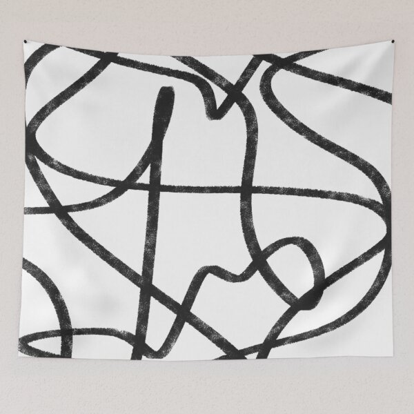 Item preview, abstract organic lines designed and sold by trajeado14.