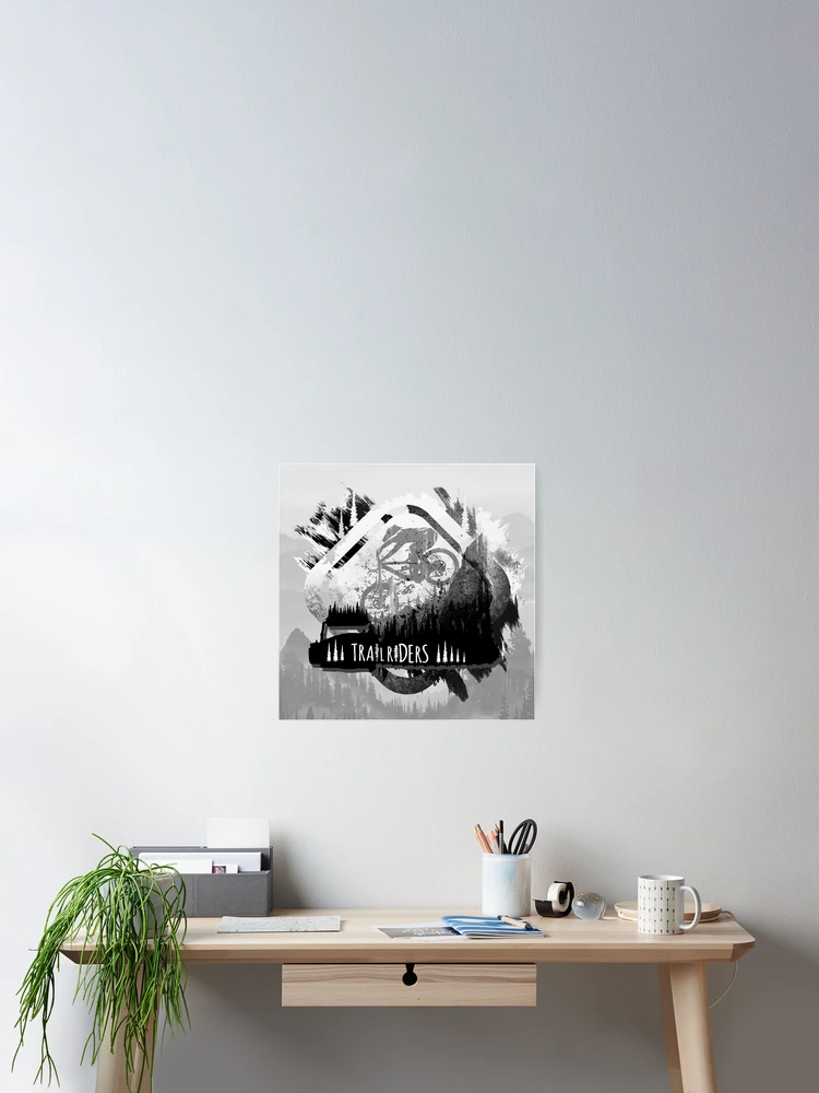 Imagen 2 de 3, Póster con la obra Trailrider, diseñada y vendida por forestore.