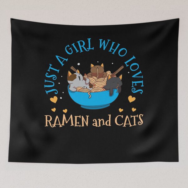 Item preview, Ramen Cats Girl designed and sold by 4tomic.