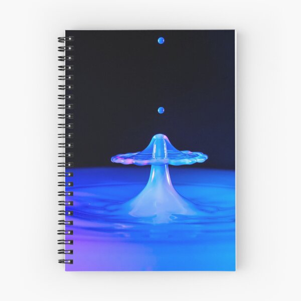 Item preview, Blue colored mushroom on black background designed and sold by philippe souvy.