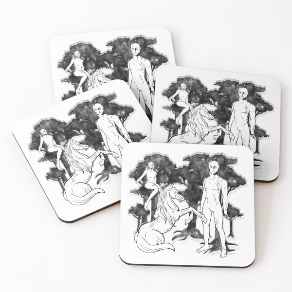Item preview, White Figures (Nightmare) designed and sold by Wolfenmond.