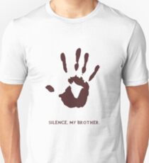 Dark Brotherhood: Silence, my brother Slim Fit T-Shirt
