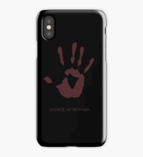 Dark Brotherhood: Silence, my brother iPhone Case