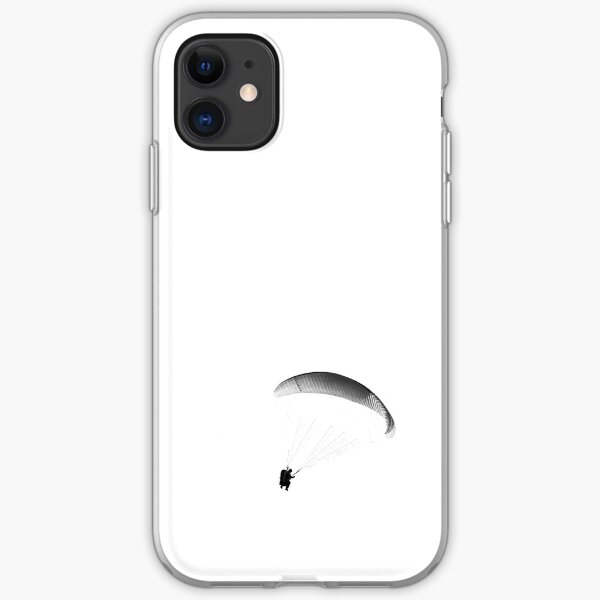 Paraglider Gray iPhone Soft Case
