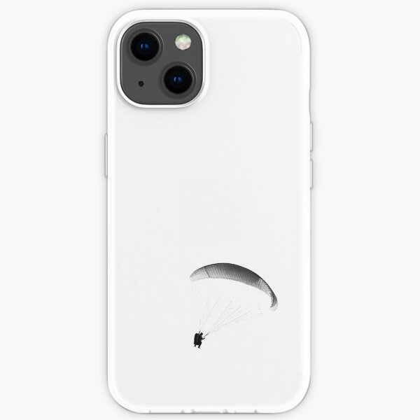 Paraglider Gray iPhone Soft Case