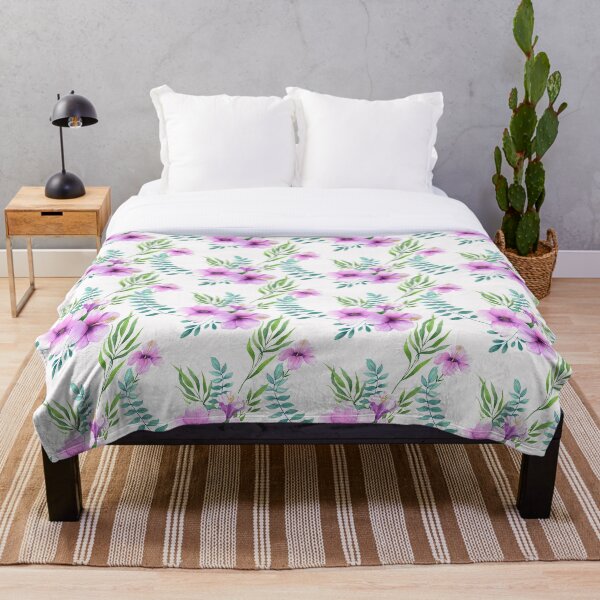 Item preview, Tropical flowers and leaves collection designed and sold by Nataliya Pshenychna.