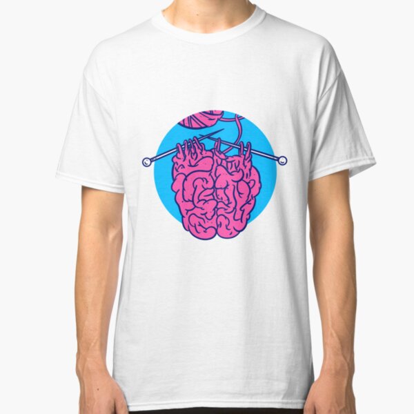 Knitting a brain Classic T-Shirt